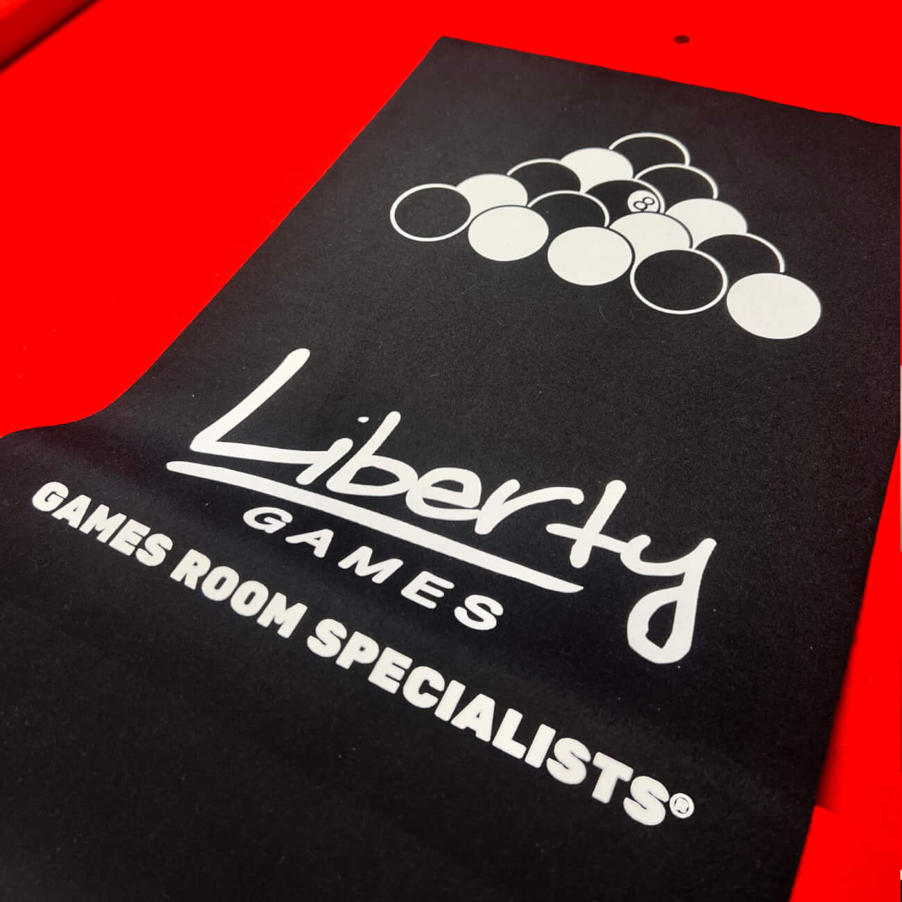 Liberty Games Pool Table Racking Cloth
