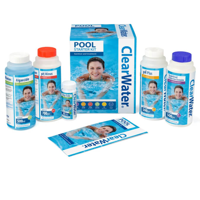 Clearwater 1/2-Size Pool Starter Kit