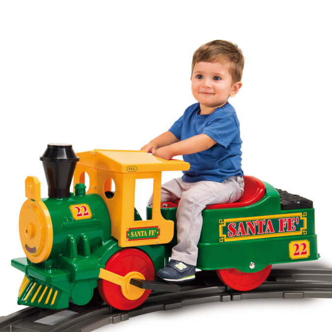 Peg Perego Santa Fé Electric Ride-On Train