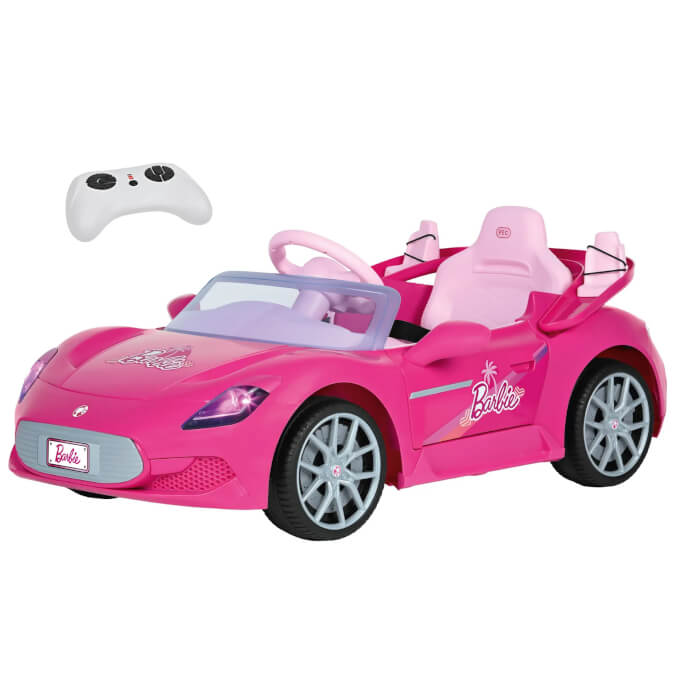 Peg Perego Barbie RC Electric Ride-On Car
