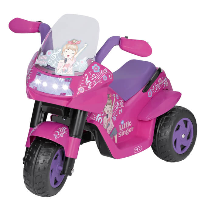 Peg Perego Little Singer Electric Ride-On Motorbike