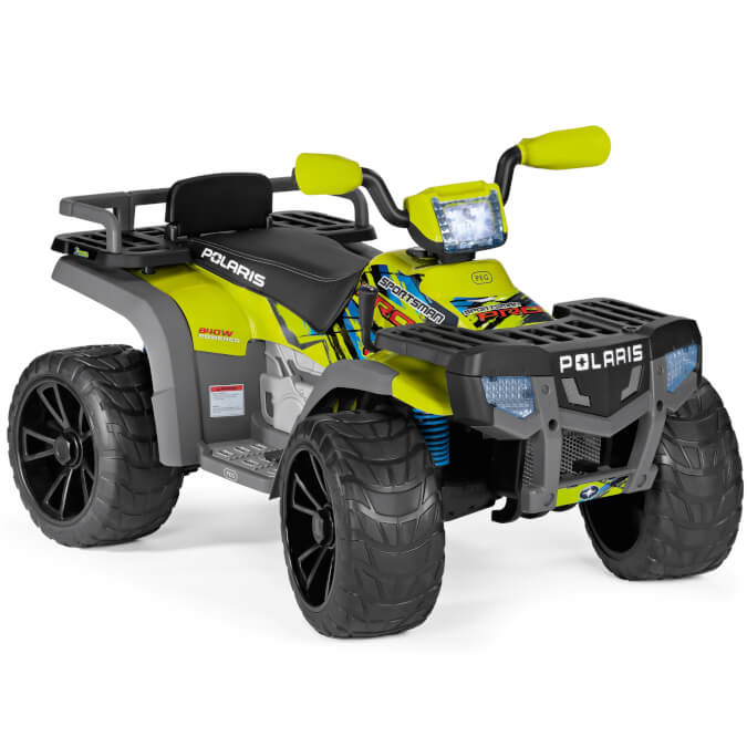 Peg Perego Polaris Sportsman Pro Citrus Electric Quad Ride-On
