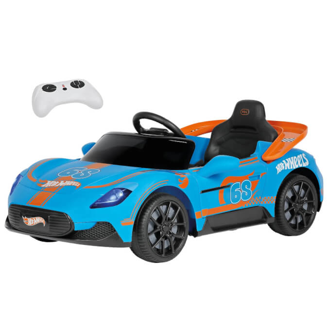 Peg Perego Hot Wheels RC Electric Ride-On Car