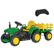 Peg Perego John Deere Farm Power Ride-On Tractor