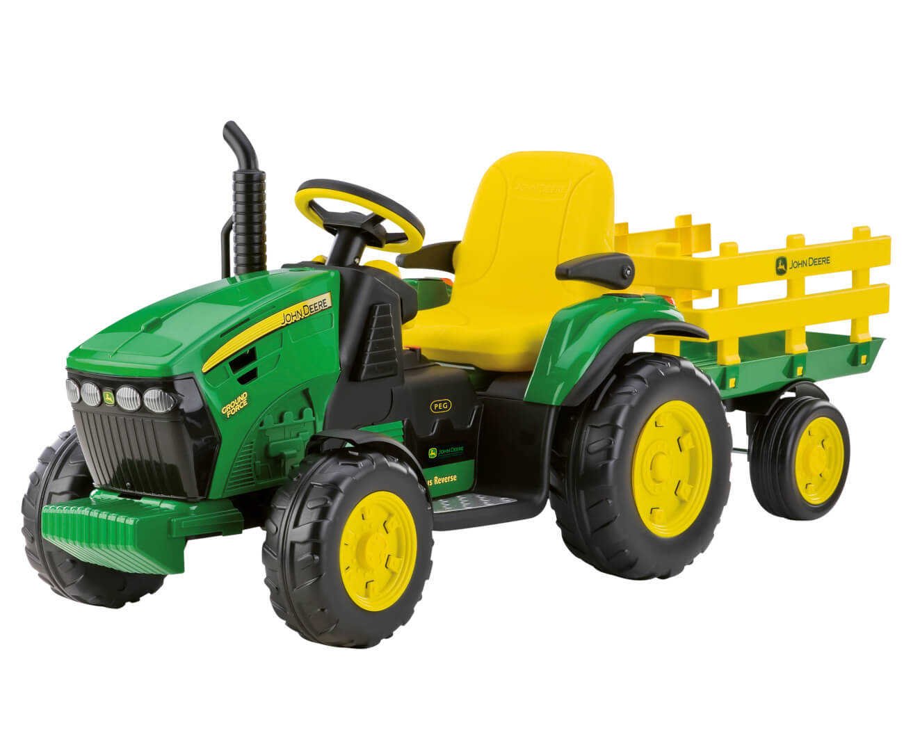 Peg Perego John Deere Ground Force Ride On Tractor