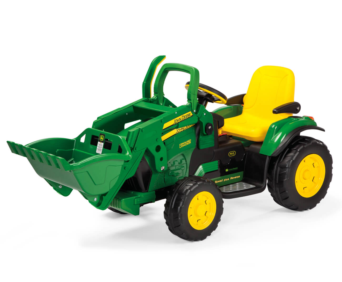 Peg Perego John Deere Ground Loader Electric Tractor