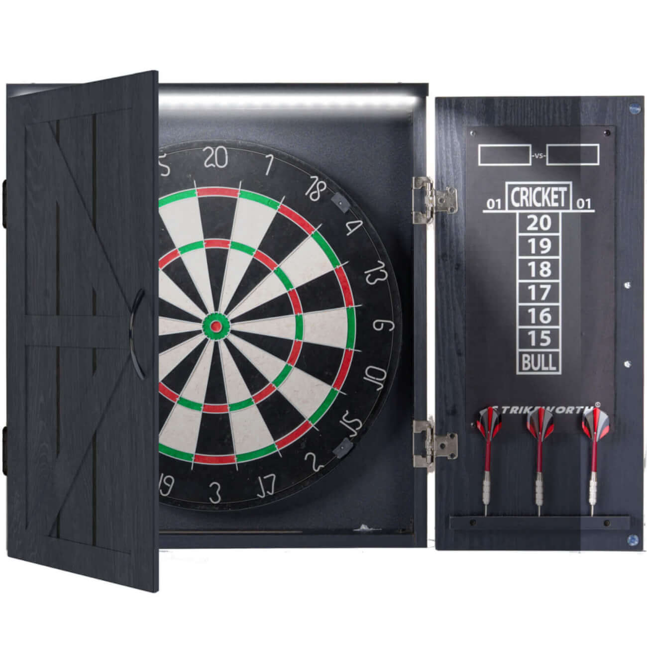 Graded Stock: Premium Darts Set with Integrated Light by Strikeworth