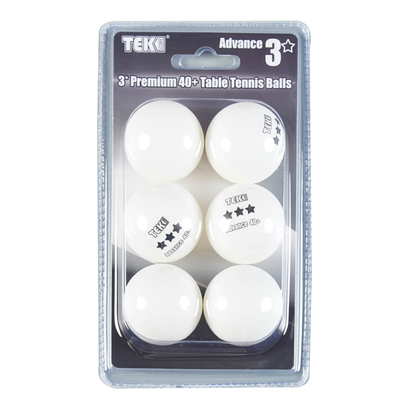 Tekscore 3-Star 40+ Advance Table Tennis Balls