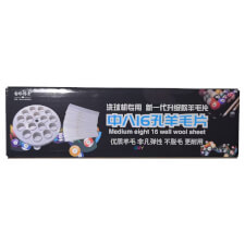 Dr Billiards Replacement 57.2mm Wool Cups (Pack of 16)