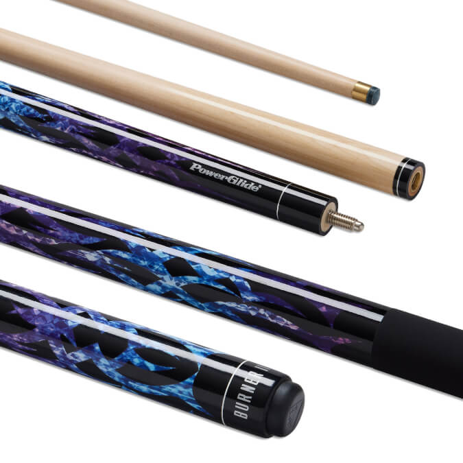 Powerglide Burner II 57-Inch Two-Piece British Pool Cue