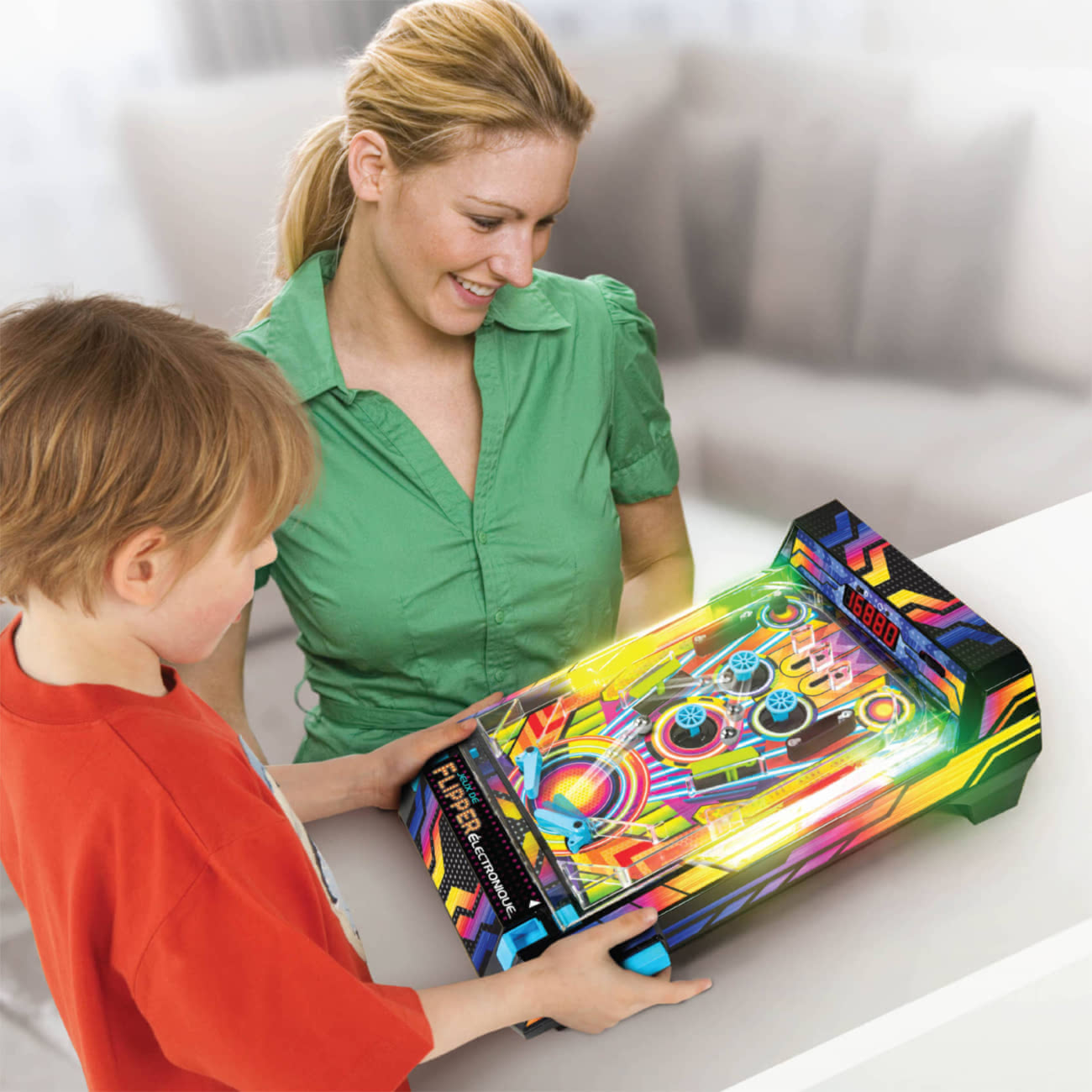 Table Top Electronic Arcade Pinball Machine