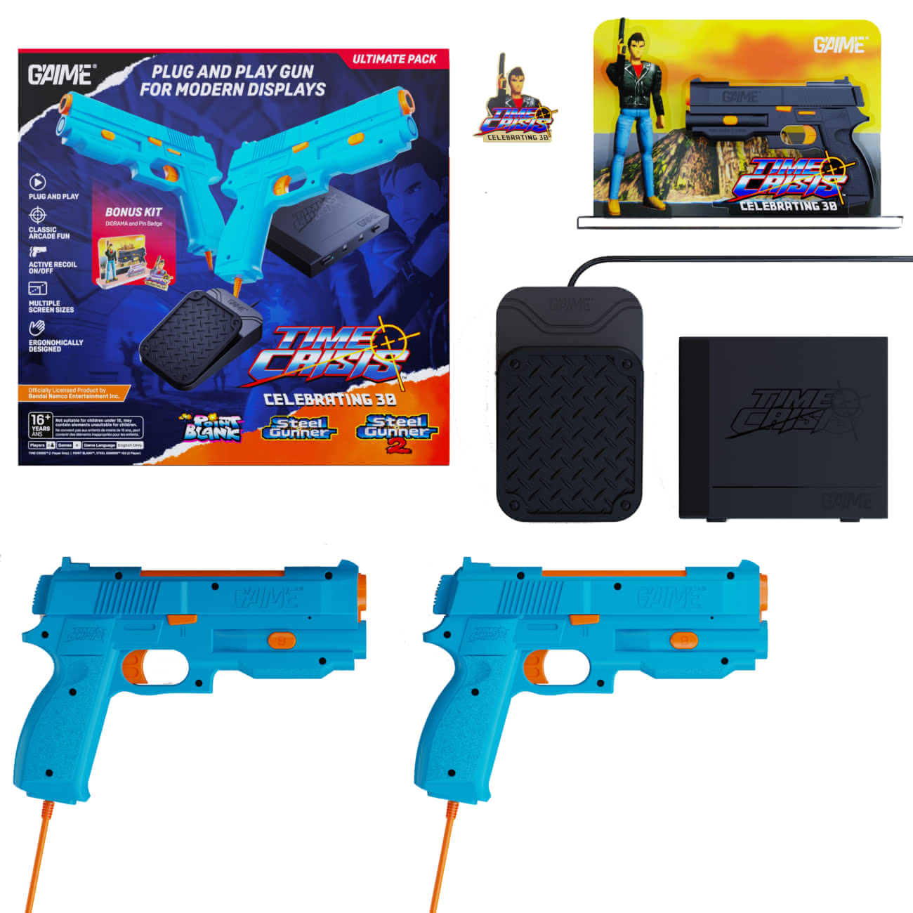 Time Crisis Ultimate Plug & Play Home Console by GAIME