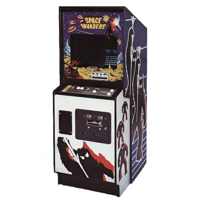 Midway Space Invaders Arcade Machine