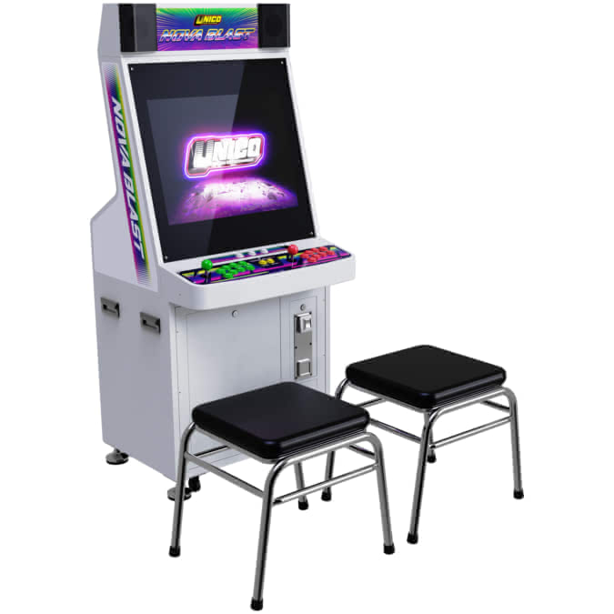 Unico Nova Blast Candy Cab U4 Arcade Machine Bundle
