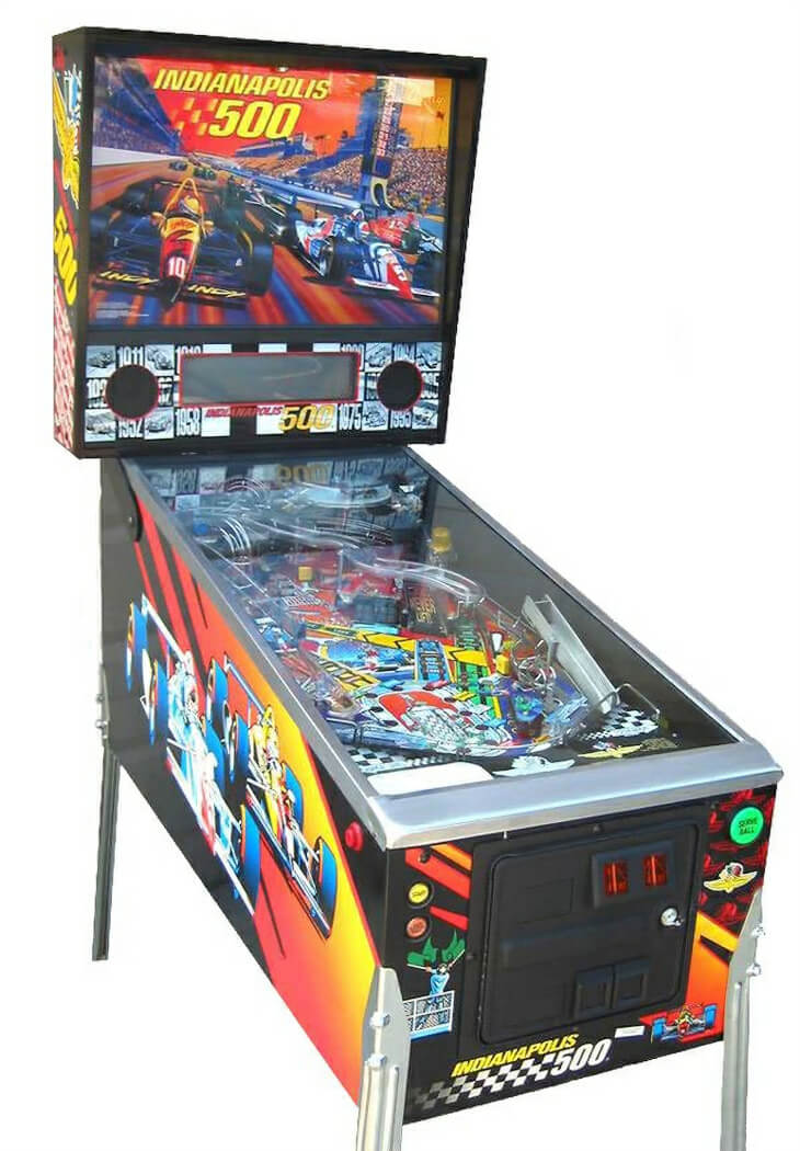 Indianapolis 500 Pinball For Sale Liberty Games