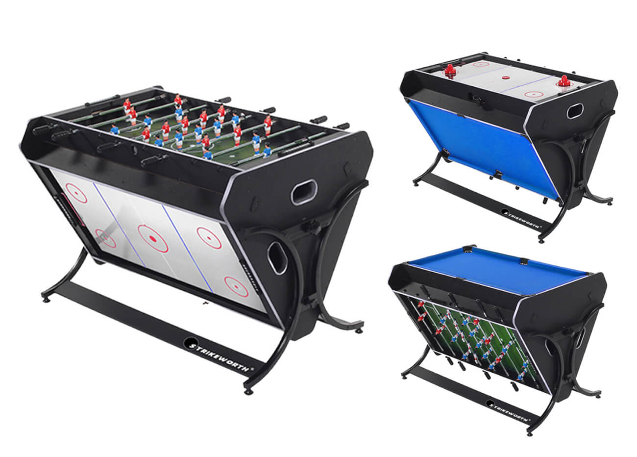 Strikeworth TriSport 4 foot Multi Games Table