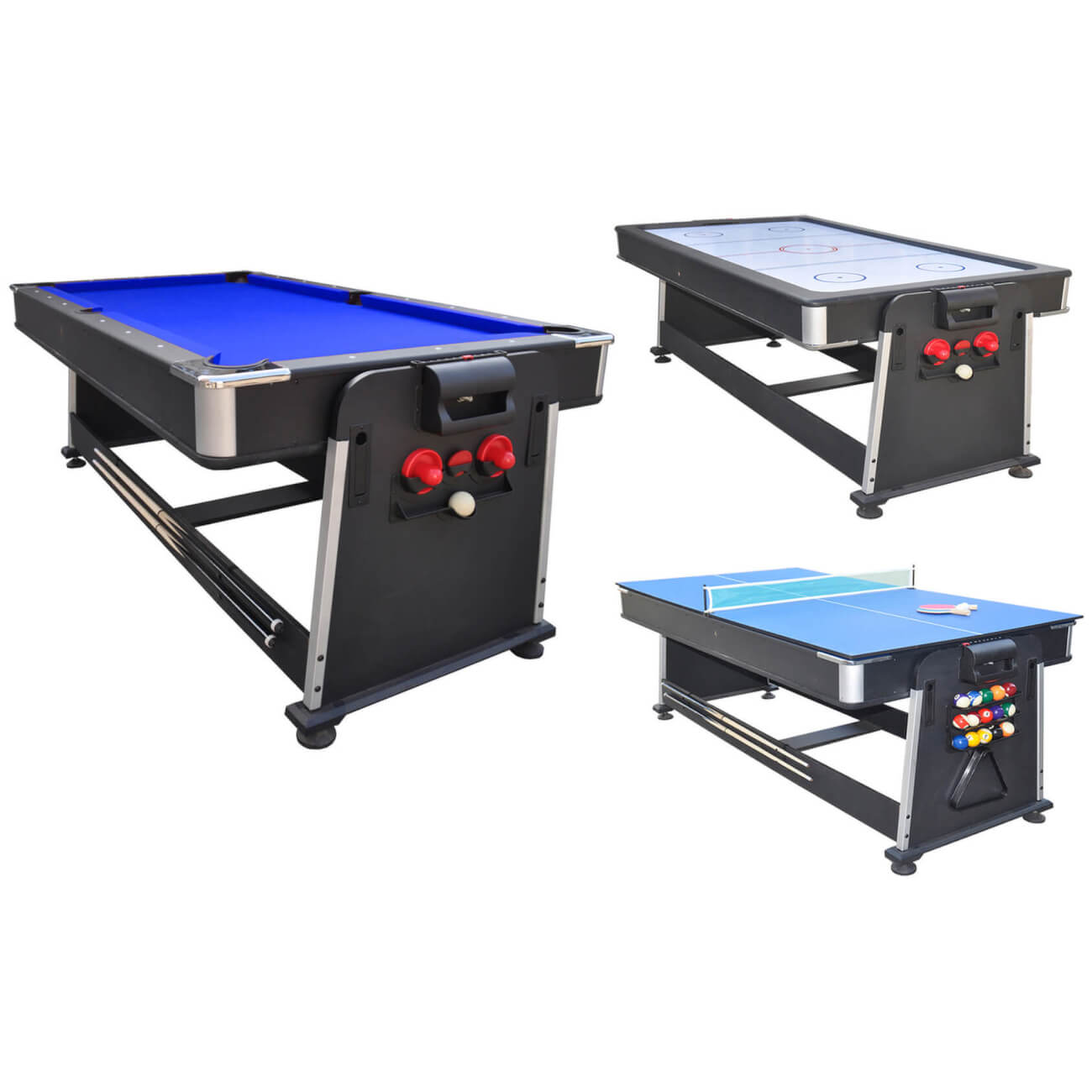 Strikeworth 7 foot Multi Games Table