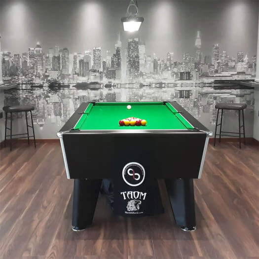 Blackball Slate Bed Pool Table | Liberty Games