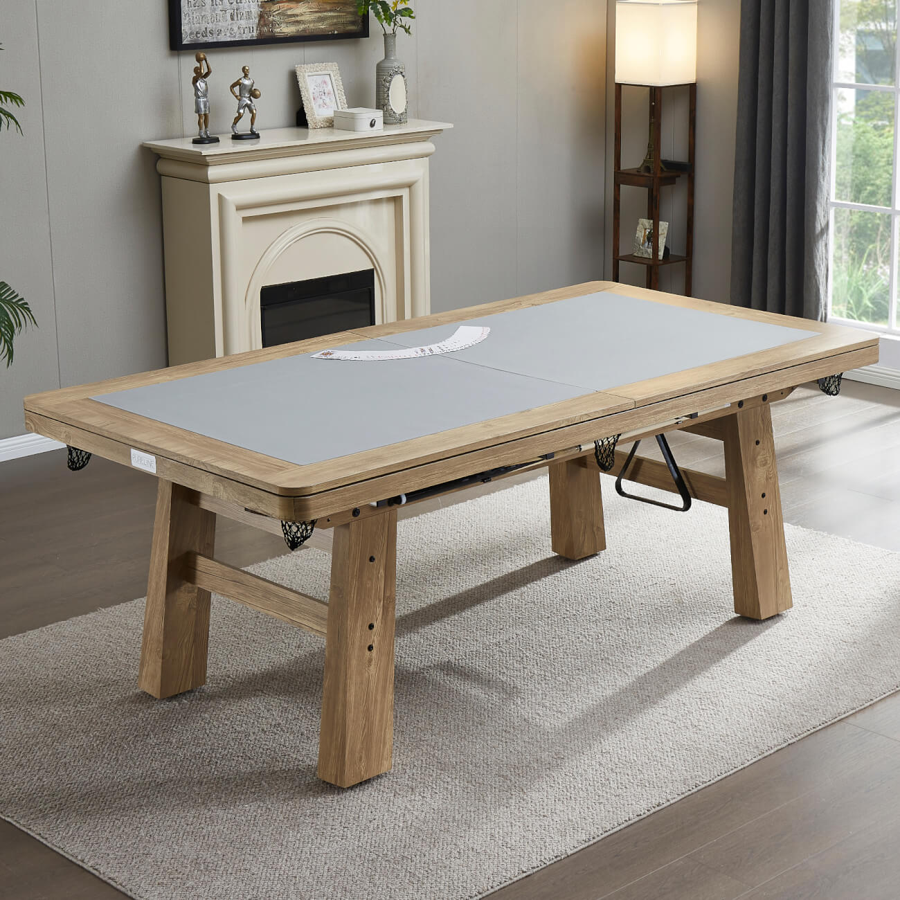 Pureline Rustic Chic Pool, Dining & Cards Table