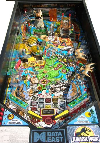 Data East Jurassic Park Pinball Machine Pteranodon Bird Set A MUST HAVE New! 