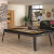 Rene Pierre Allure Slate Bed Pool Table - Top Frame Finish : Shiny Black, Leg & Body Finish : RAL 8019 (Grey Brown), Cloth Colour : Camel 