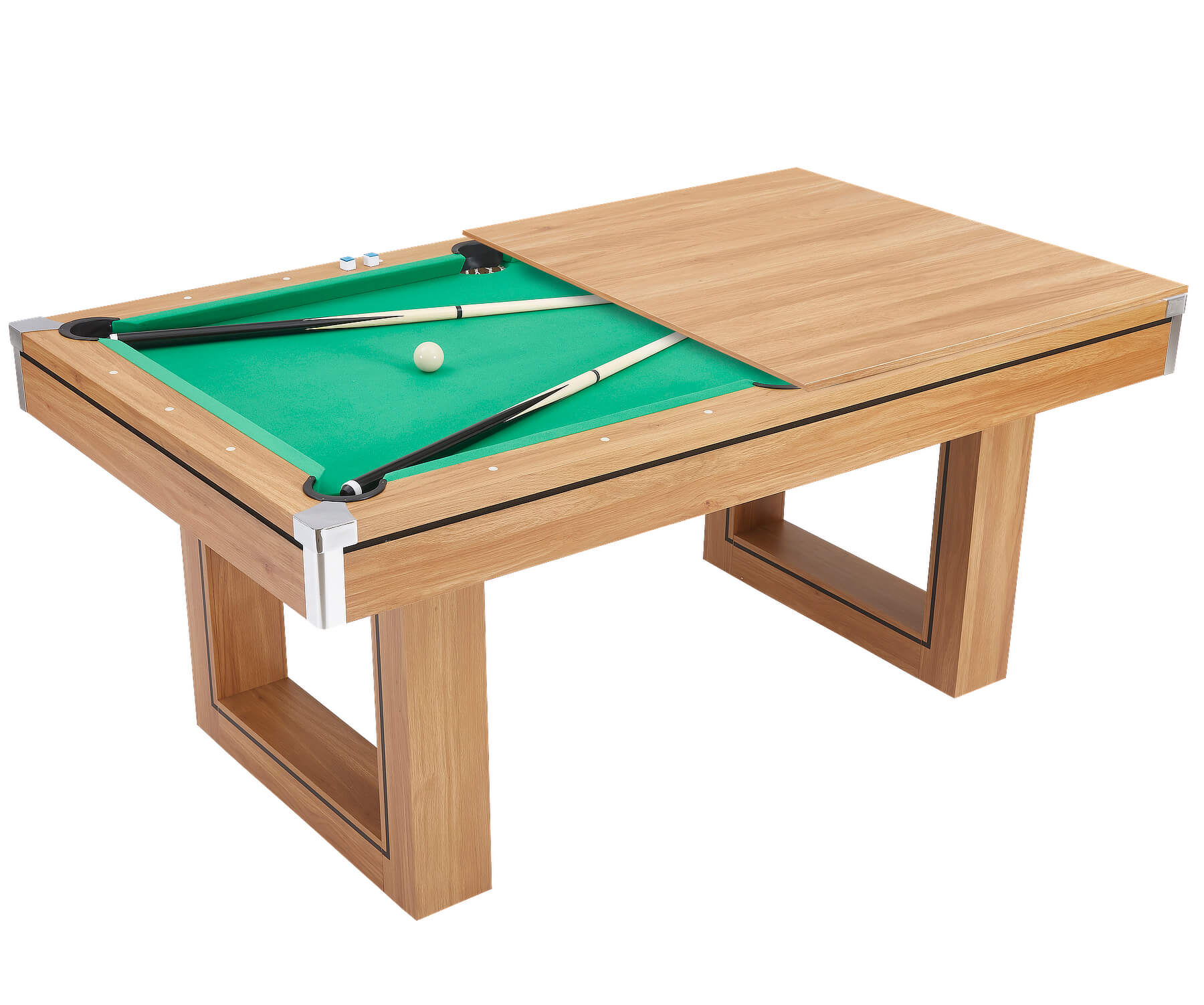 Amalfi II Pool Dining Table & Table Tennis Top 6ft/7ft