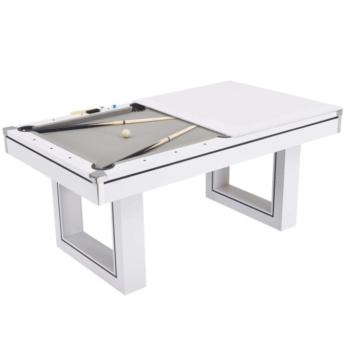 Amalfi II Pool Dining Table & Table Tennis Top - 6ft/7ft