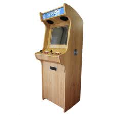 Apex Customisable Multi Game Arcade Cabinet - Arcade Cabinet Finish : Real Wood Veneer Finish
