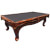 Pureline Aspen Slate Bed 8ft American Pool Table - Finish : Solid Wood, Cloth colour : Bankers Grey