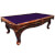 Pureline Aspen Slate Bed 8ft American Pool Table - Finish : Solid Wood, Cloth colour : Purple