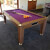 Blackball Edinburgh Slate Bed Pool Dining Table - Size : 6ft, Finish : Dark Walnut