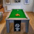 Blackball Edinburgh Slate Bed Pool Dining Table - Size : 6ft, Finish : Silver Oak