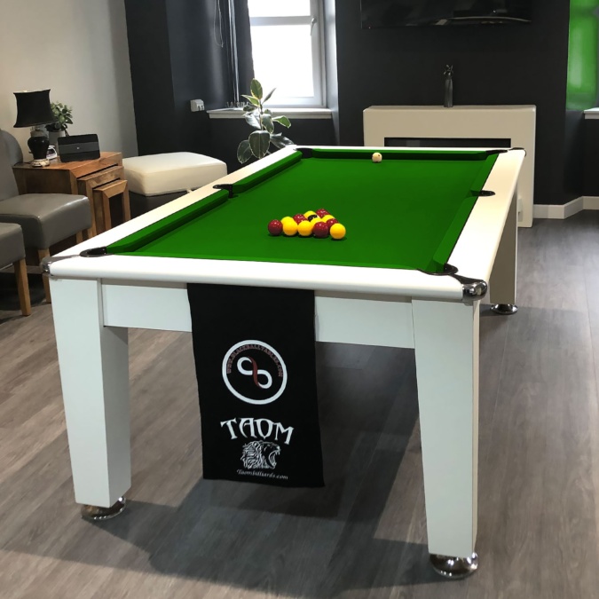 Blackball Edinburgh Slate Bed Pool Dining Table