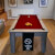 Blackball Edinburgh Slate Bed Pool Dining Table - Size : 6ft, Finish : Silver Oak, Cloth Colour : Windsor Red (Smart)