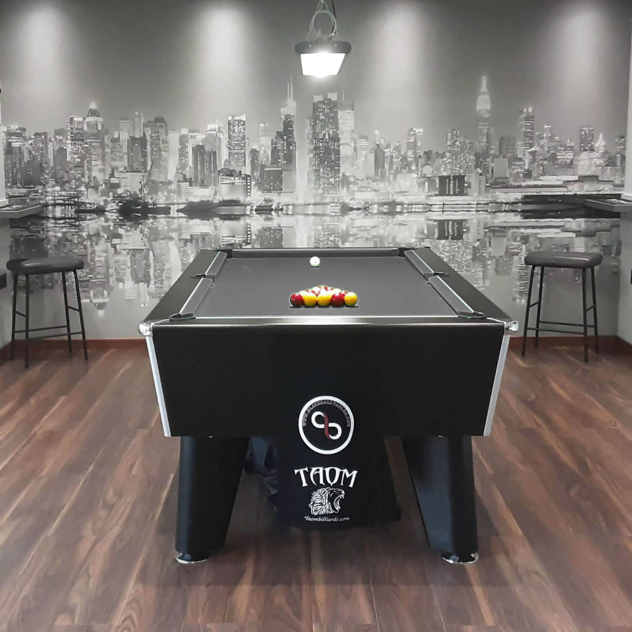 Blackball Slate Bed Pool Table