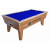 Classic Coin Operated Slate Bed Pool Table - Table Finish : Walnut, Cloth Colour : Royal Blue (Smart)