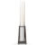 Strikeworth Compact Pool Cue Stand For 8 Cues - Finish : Driftwood