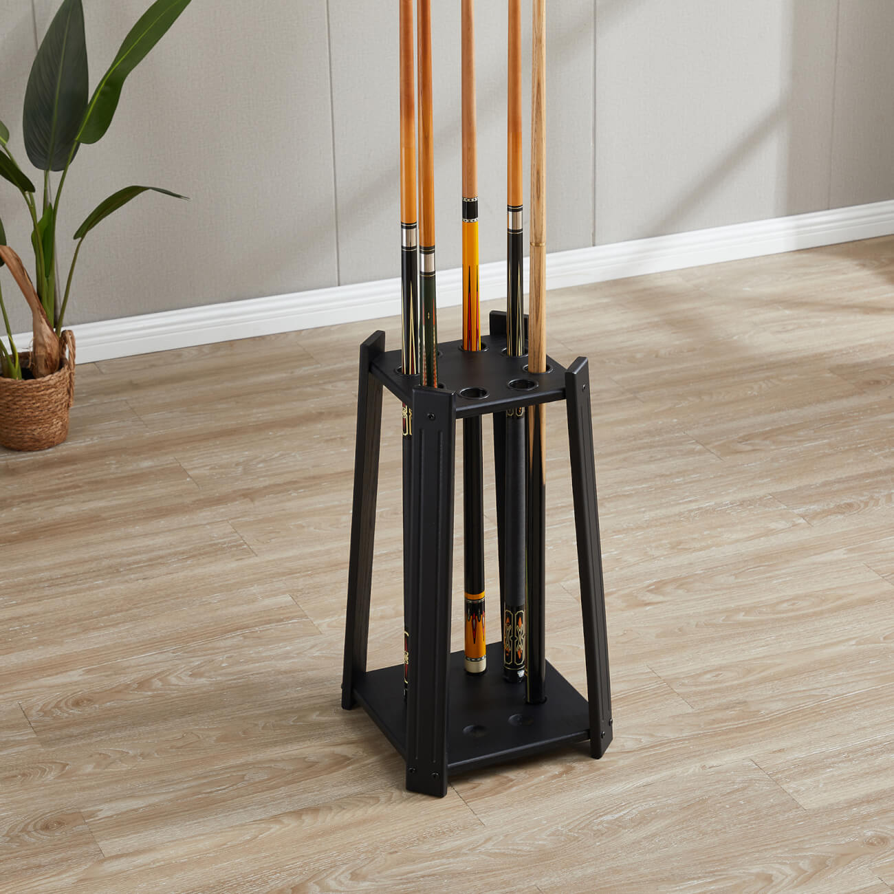 Strikeworth Compact Pool Cue Stand For 8 Cues
