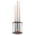 Strikeworth Corner Cue Stand for 8 Cues - Finish : Driftwood