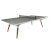 Cornilleau Lifestyle Outdoor/Indoor Table Tennis Table - Size & Finish : White/Light Stone, Net options : Fabric Net