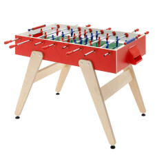 FAS Cross Outdoor Football Table - Colour : Red