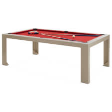 Cubista 7ft Pool & Dining Table - Colour : Wood