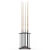 Strikeworth Curved Cue Rack For 12 Cues - Finish : Driftwood
