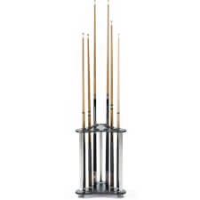 Strikeworth Curved Cue Rack For 12 Cues - Finish : Black