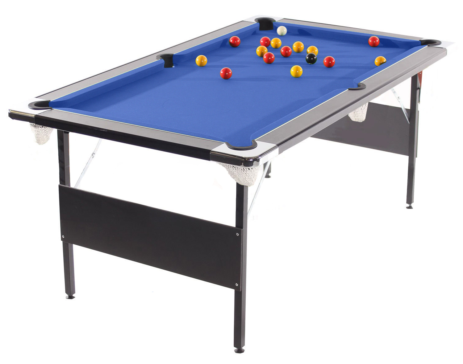 Foldaway Pool Table Liberty Deluxe Foldaway Folding Leg Pool Table Size Finish Cloth Colour 6ft