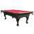 Dynamic Dover Slate Bed Pool Table - Cloth colour : Red