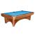 Dynamic III Slate Bed Pool Table - Table finish : Brown