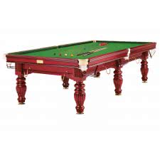 Dynamic Prince Slate Bed Snooker Table - Table size & finish : 9ft table in Mahogany finish