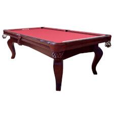 Dynamic Salem Slate Bed Pool Table - Cloth Colour : Red 
