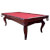 Dynamic Salem Slate Bed Pool Table - Cloth Colour : Red 
